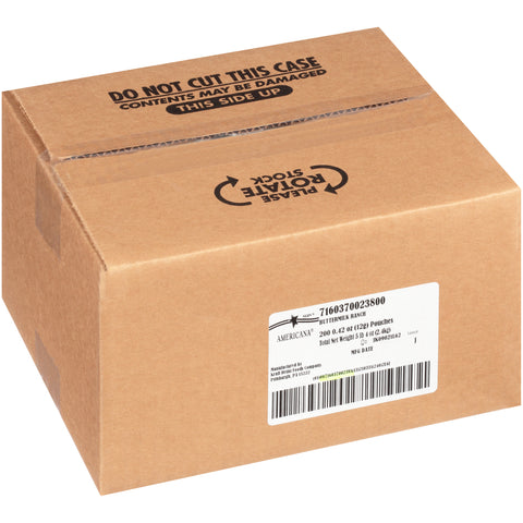 Americana® DRESSING RANCH BUTTERMILK SINGLE SERVE PACKET 7622810/78000846