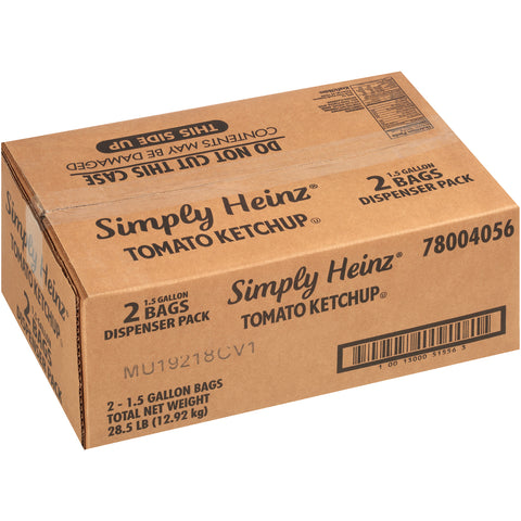 Simply Heinz Ketchup, 1.5 gallon -- 2 per case.