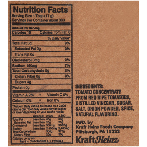 Simply Heinz Ketchup, 1.5 gallon -- 2 per case.
