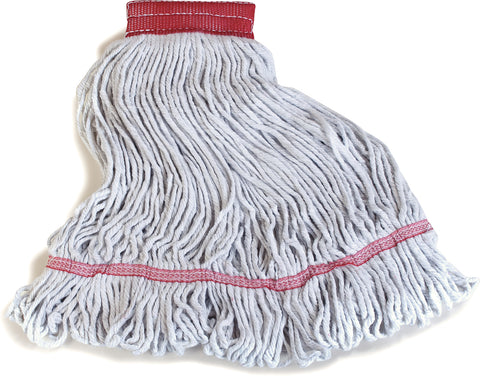 Flo-Pac® MOP LARGE LOOPED-END MOP W/ RED BAND