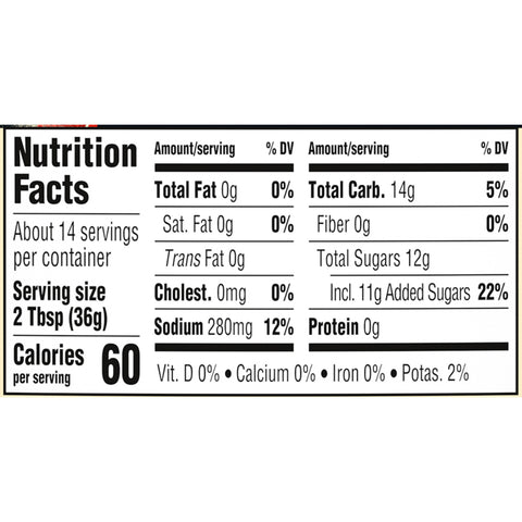 Bull's-Eye Original Barbecue Sauce, 18 Ounce --12 per case
