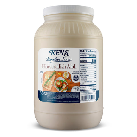 Ken's Foods SAUCE AIOLI HORSERADISH