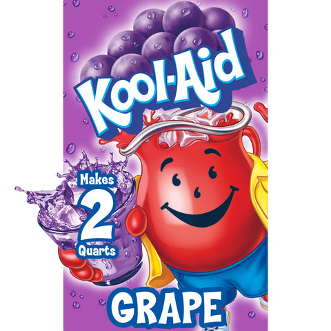 Kraft Kool Aid Grape Beverage, 0.14 Ounce -- 192 per case.
