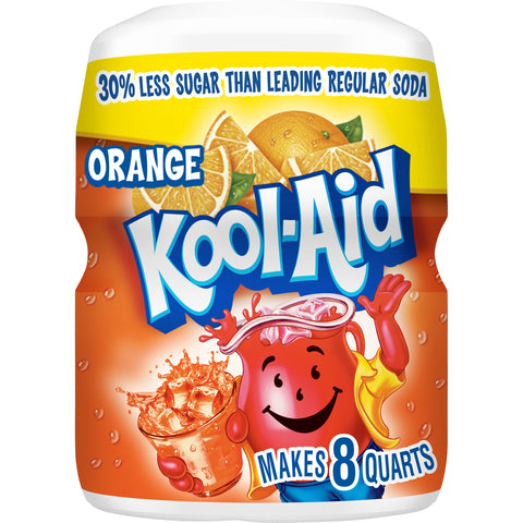 Kool-Aid Orange Drink Mix, 19 ounce -- 12 per case