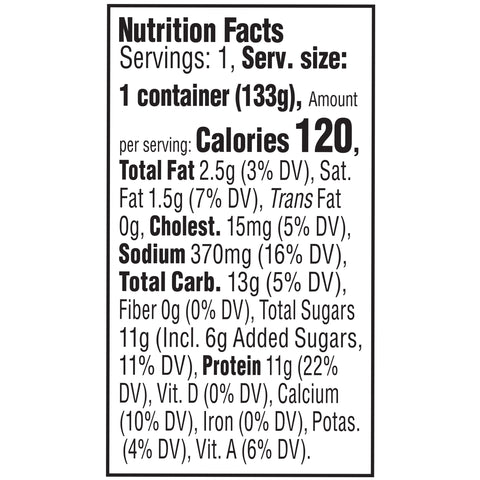 Breakstone's Cottage Doubles Strawberry Cottage Cheese, 4.7 Ounce -- 12 per case