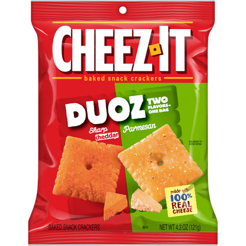 Cracker Duoz Sharp Cheddar/parmesan
