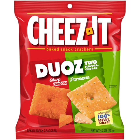 Cracker Duoz Sharp Cheddar/parmesan