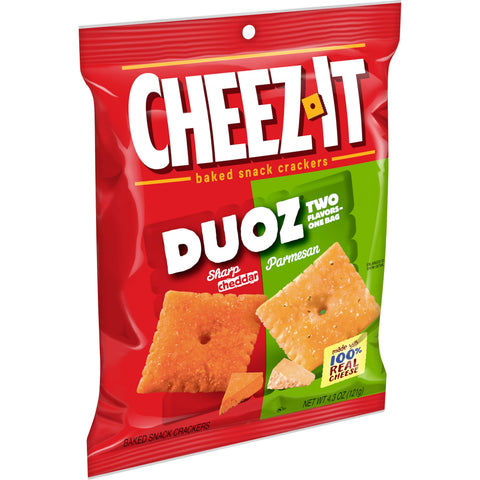 Cracker Duoz Sharp Cheddar/parmesan