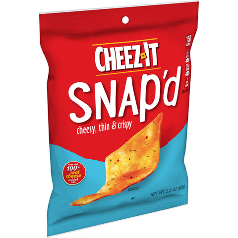 Kelloggs Cheez It Cheddar Sour Cream and Onion Cracker, 2.2 Ounce -- 6 per case.