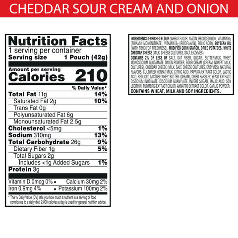 Cracker Snap'd Cheddar Sour Cream & Onion