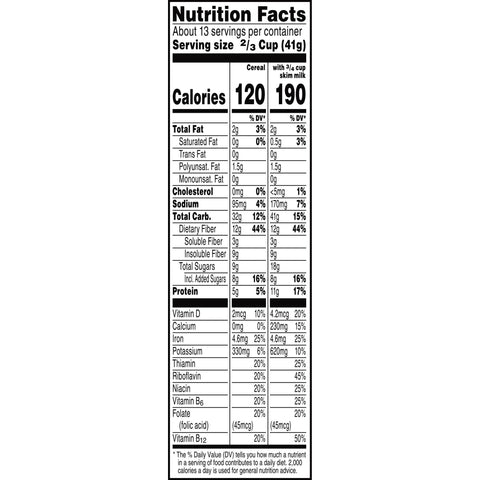 Kelloggs Original All Bran Cereal, 18.6 Ounce -- 8 per case