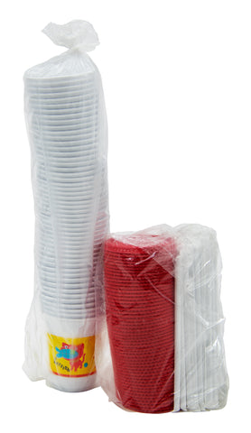 Solo® CUP POLYSTYRENE KIDS COMBO PACK W/ LID/STRAW 12-14 OZ