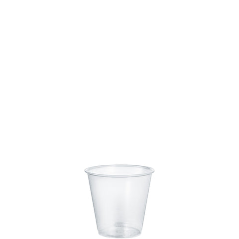 Solo Jazz® CUP PLASTIC CLEAR ULTRA 3.5 OZ