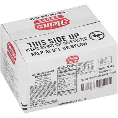 Heinz® SOUP MINESTRONE REDUCED SODIUM 7008591658