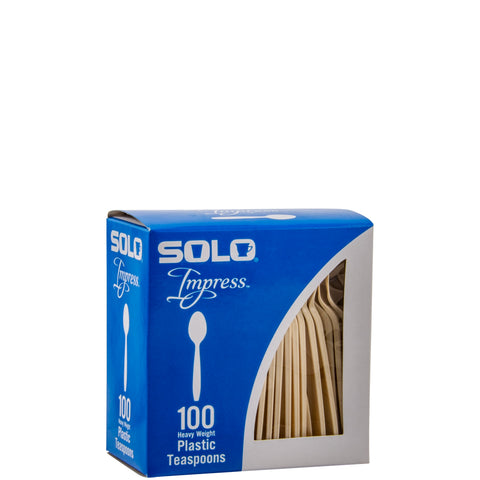 Spoon Tea Plastic Heavy Weight Champagne Boxed Ps