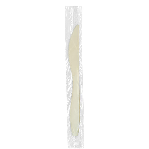 Solo® Impress™ KNIFE PLASTIC HEAVY WEIGHT CHAMPAGNE IW PS
