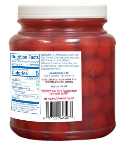 Pennant CHERRIES MARASCHINO LARGE W/ STEM