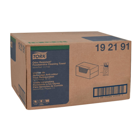 Tork White Foodservice Cloth, 13 x 24 inch -- 150 per case