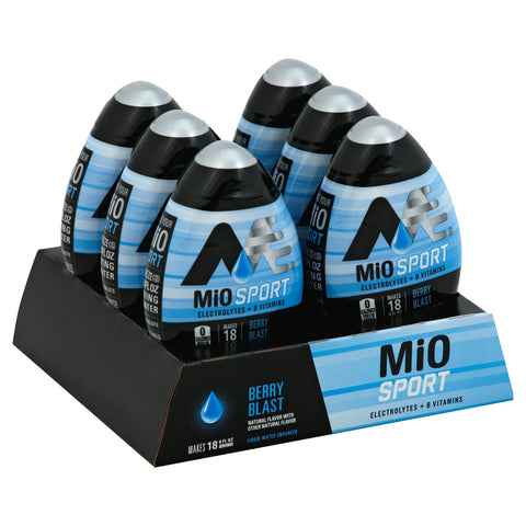 Mio Fit Berry Blast Liquid Water Enhancer, 1.62 Fluid Ounce -- 12 per case.