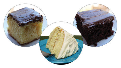 Cake Mix Chocolate White Yellow Assorted