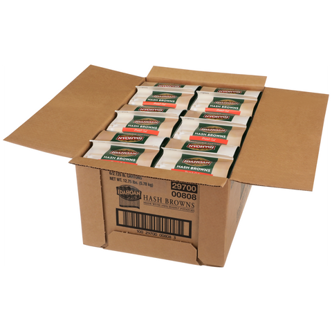 Idahoan Fresh Cut Hash Browns Potatoes, 2.12 Pound -- 6 per case.