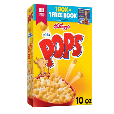 Kelloggs Corn Pops Cereal, 10 Ounce -- 16 per case.