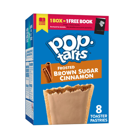 Kelloggs Pop-Tarts Frosted Brown Sugar Cinnamon Toaster Pastries, 13.5 Ounce -- 12 per case