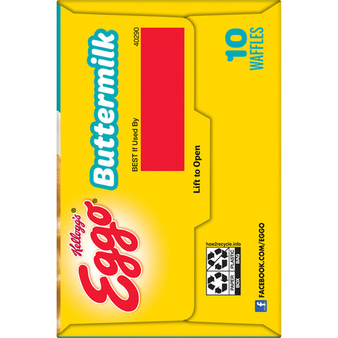 Waffle Buttermilk Frozen 1.23 Oz