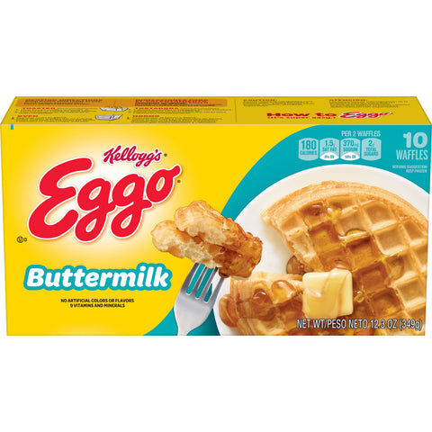Waffle Buttermilk Frozen 1.23 Oz