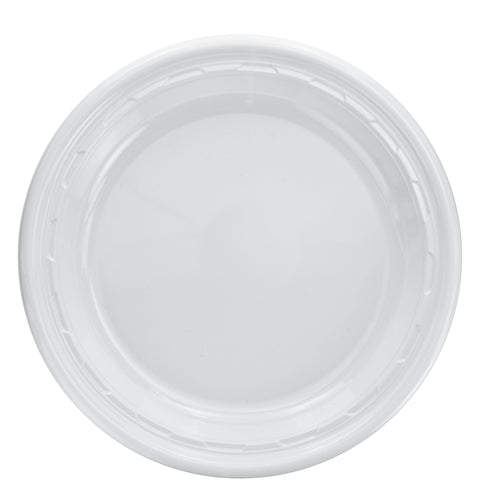 Plate Plastic White Ps 10.25