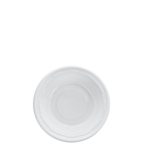 Bowl Plastic White 10-12 Oz