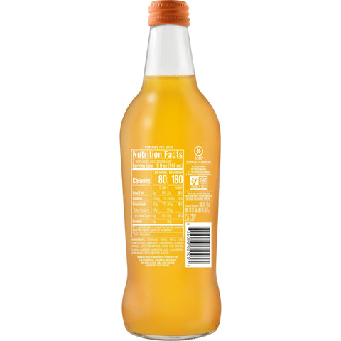 Izze JUICE CLEMENTINE SPARKLING GLASS BOTTLE