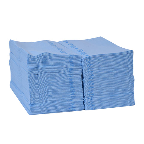 Towel Sanitizing Quat-safe Blue 13x21