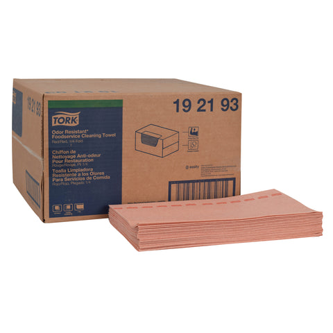 Tork Red Foodservice Cloth, 13 x 24 inch -- 150 per case