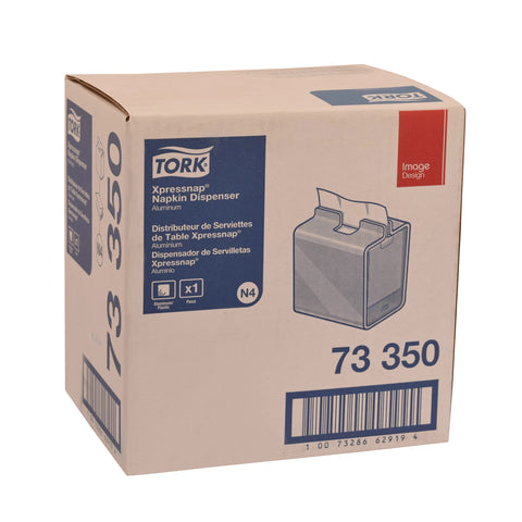 Tork Image Xpressnap® DISPENSER NAPKIN COUNTER ALUMINUM