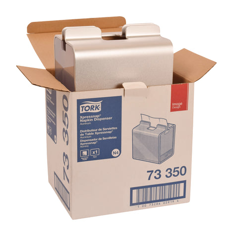 Tork Image Xpressnap® DISPENSER NAPKIN COUNTER ALUMINUM