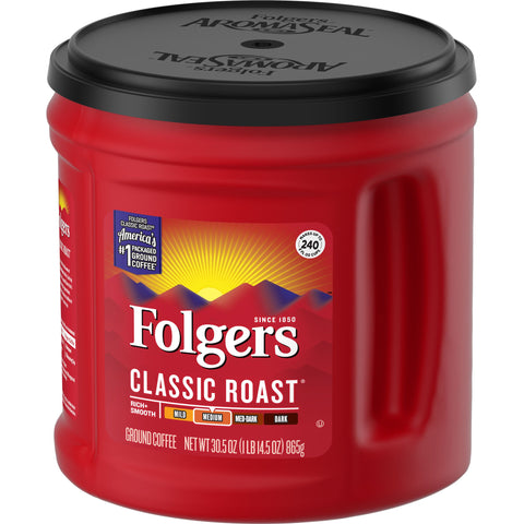 Folgers® COFFEE GROUND CLASSIC ROAST CAN
