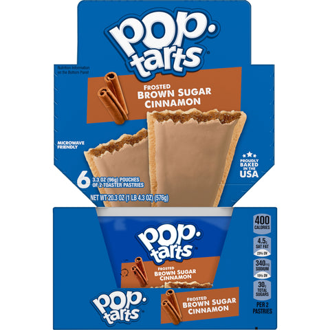 Pastry Pop-tarts® Frosted Brown Sugar Cinnamon