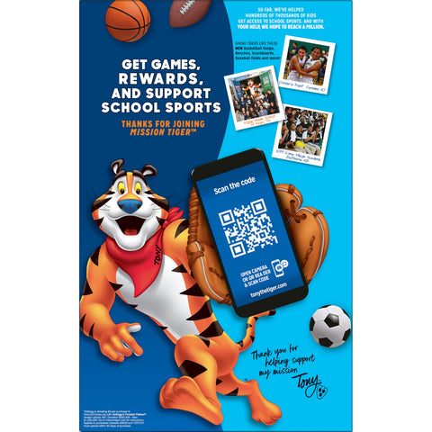 Kelloggs Frosted Flakes Corn Cereal, 19.2 Ounce -- 12 per case.