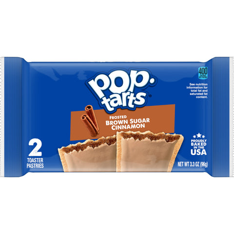 Pop-Tarts Frosted Brown Sugar Cinnamon, 3.3 Ounce - 6 per box -- 12 per case