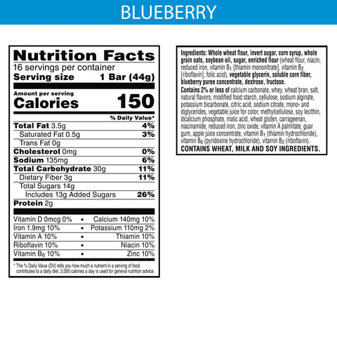 Cereal Bar Nutri-grain® Blueberry