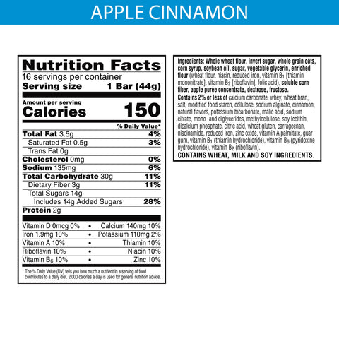 Cereal Bar Nutri-grain® Apple Cinnamon