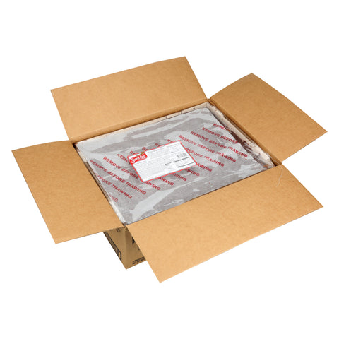 Sara Lee Iced Brownie with Nuts, 12 x 16 inch -- 4 per case.