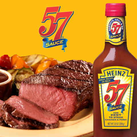 Sauce Steak Sauce & Meat Glass Bottle