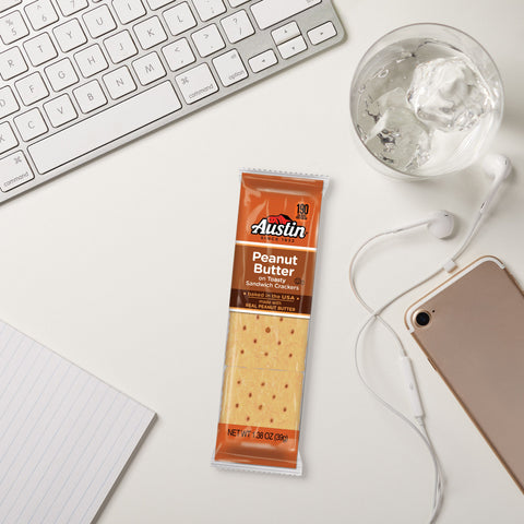 Cracker Peanut Butter Sandwich Square Ss Sleeve