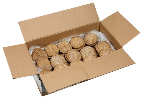 Tenderbroil® BEEF PATTIE FLAME GRILLED CHAR MARKED SOY ADDED FC 1.5 OZ 10000008215