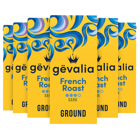 Gevalia French Roast Roast and Ground Coffee, 12 Ounce -- 6 per case.