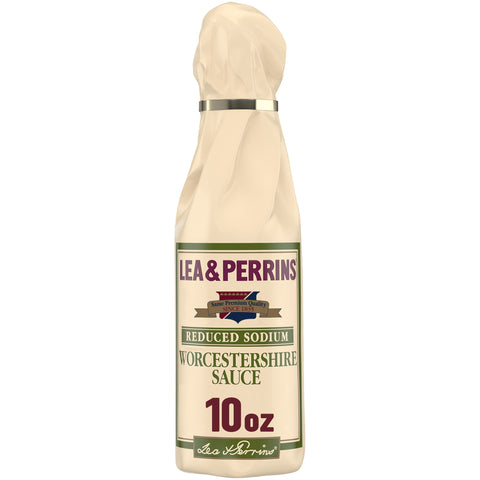 Lea and Perrins Reduced Sodium Worcestershire Sauce, 10 Ounce -- 6 per case.