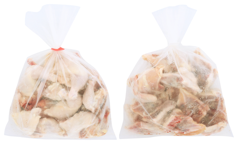 Tyson All Natural Individually Frozen Ice Glazed Quartered Chicken, 9.5 Ounce -- 60 per case.
