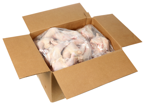 Chicken Quarter All Natural Iced Glazed Iqf 12389-0687